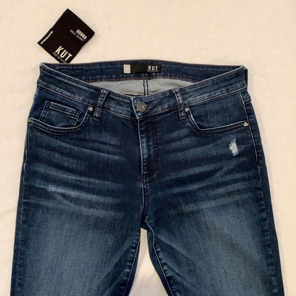 EUC KUT FROM THE KLOTH Donna Ankle Skinny Jean Size  8P